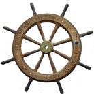 Barre à roue de navire