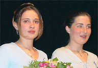 Linda  PETTON et la reine